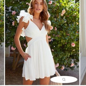 NEVER WORN WHITE VICI DRESS